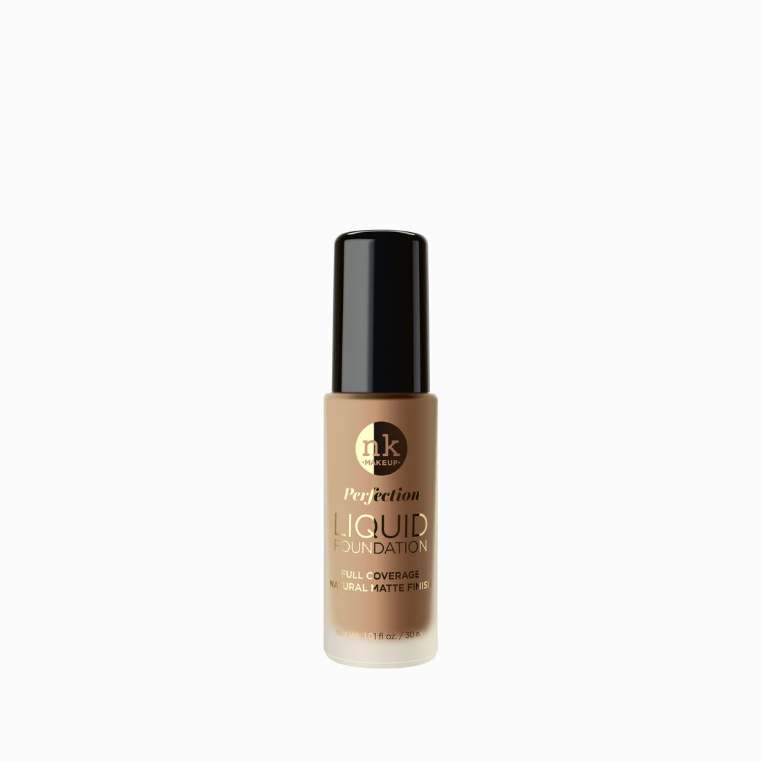 NK MAKEUP LIQUID FOUNDATION FULL COVERAGE NATURAL MATT FINISH HONEY 1.01 Oz