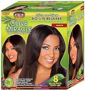 AFRICAN PRIDE NO - LYE RELAXER KIT 8 TOUCH UP SUPER - Beautylicious Canada