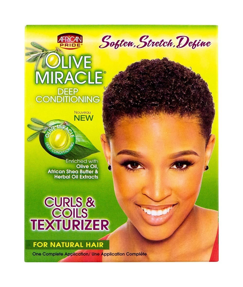 AFRICAN PRIDE OLIVE MIRACLE TEXTURIZER KIT - Beautylicious Canada