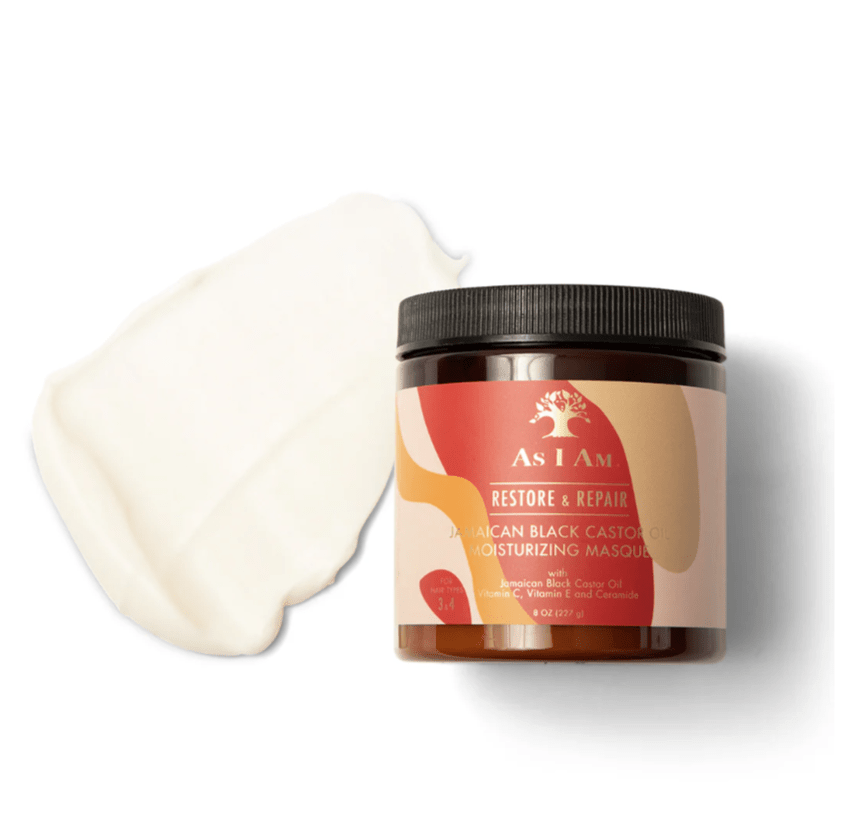 AS I AM RESTORE & REPAIR JAMAICAN BLACK CASTOR OIL MOISTURIZING MASQUE 8oz - Beautylicious Canada