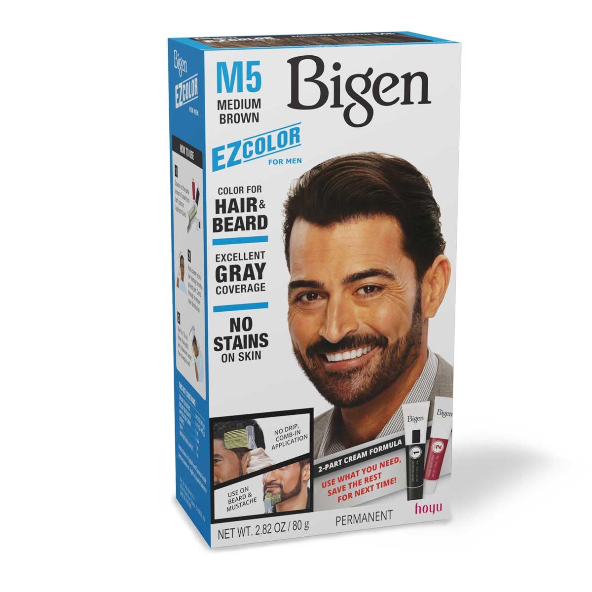 BIGEN EZ COLOR FOR MEN MEDIUM BROWN M5 - Beautylicious Canada