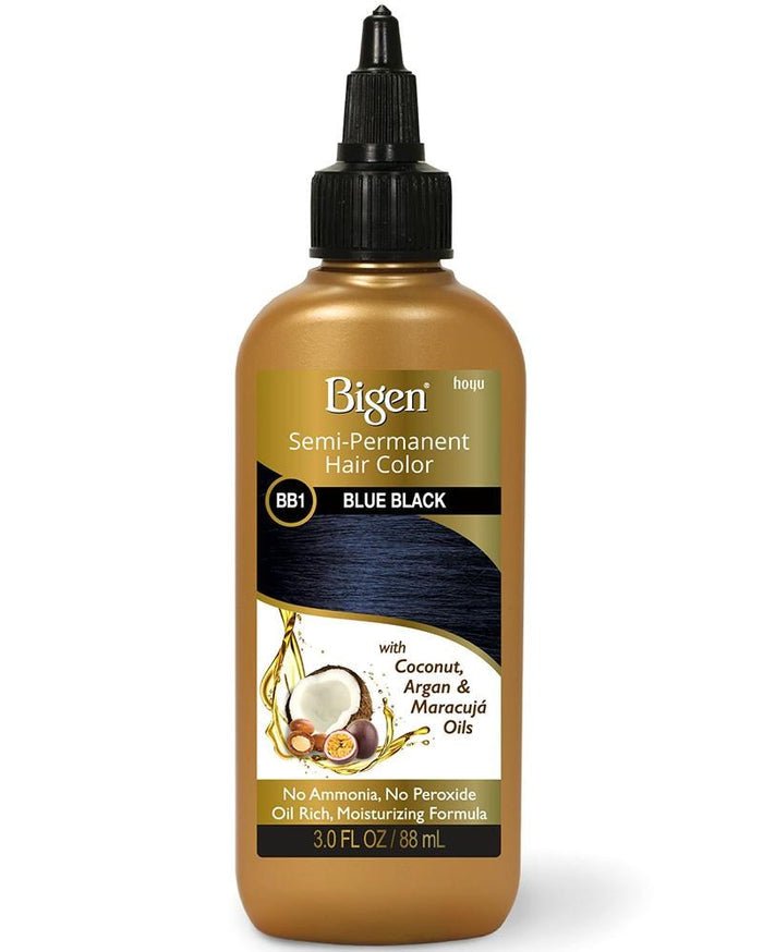 BIGEN HAIR COLOR BB1 BLUE BLACK 3OZ - Beautylicious Canada
