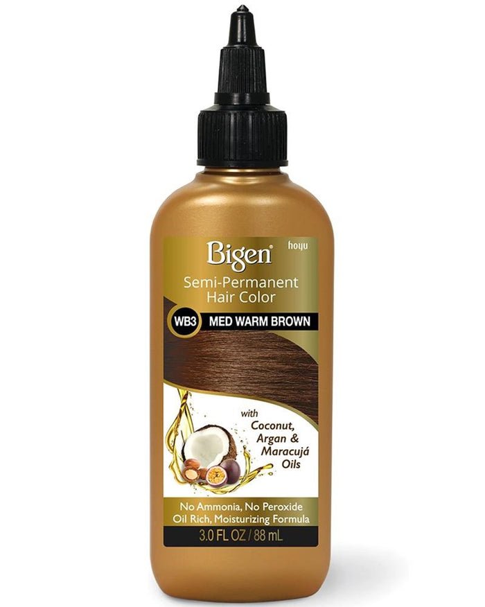 BIGEN HAIR COLOR WB3 MED WARM BROWN 3OZ - Beautylicious Canada