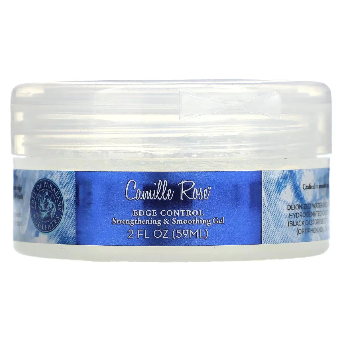 CAMILLE ROSE BLACK CASTOR EDGE CONTROL 2OZ - Beautylicious Canada