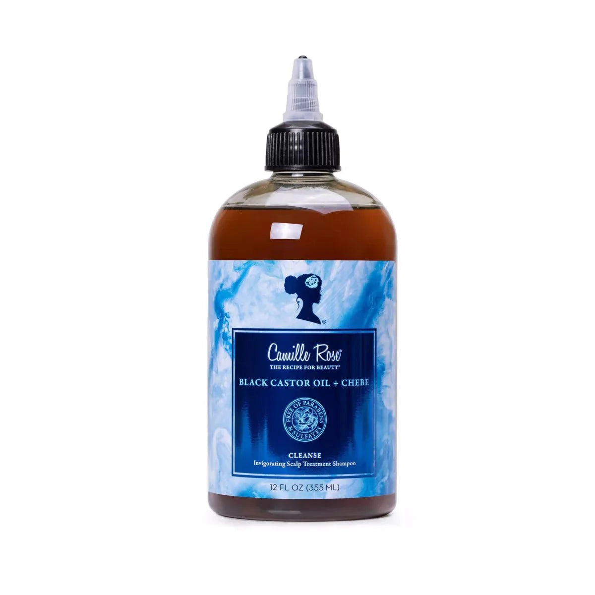 CAMILLE ROSE Black Castor Oil & Chebe Scalp Treatment Shampoo 12OZ - Beautylicious Canada