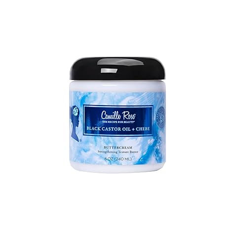 CAMILLE ROSE Camille Rose Black Castor Oil + Chebe Strengthening Texture Butter Cream 8OZ - Beautylicious Canada