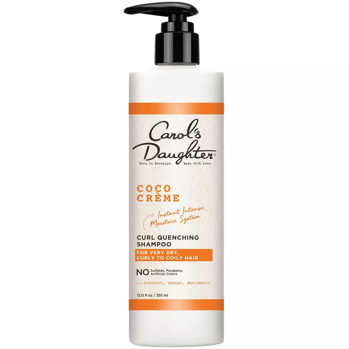 CAROL'S DAUGHTER Coco Crème Curl Quenching Shampoo with Coconut Oil for Very Dry Hair 12oz - Beautylicious Canada