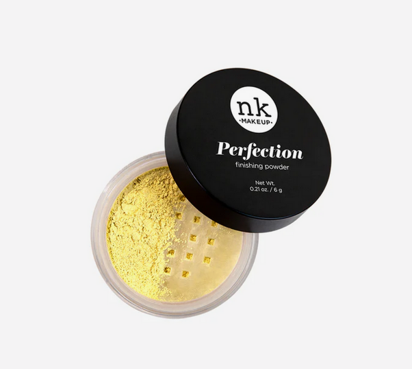 NK MAKEUP PERFECTION FINISHING POWDER BANANA 0.24 Oz