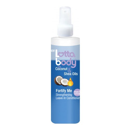 LOTTABODY Coconut & Shea Oils Strengthening Leave In Conditioner 8 Oz - Beautylicious Canada