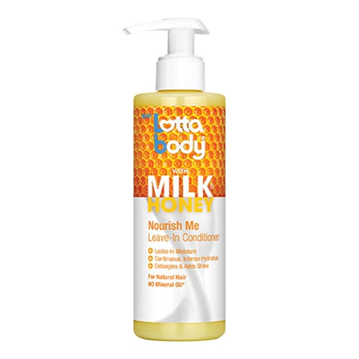 LOTTABODY Milk & Honey Nourish Me Leave In Conditioner 8OZ - Beautylicious Canada