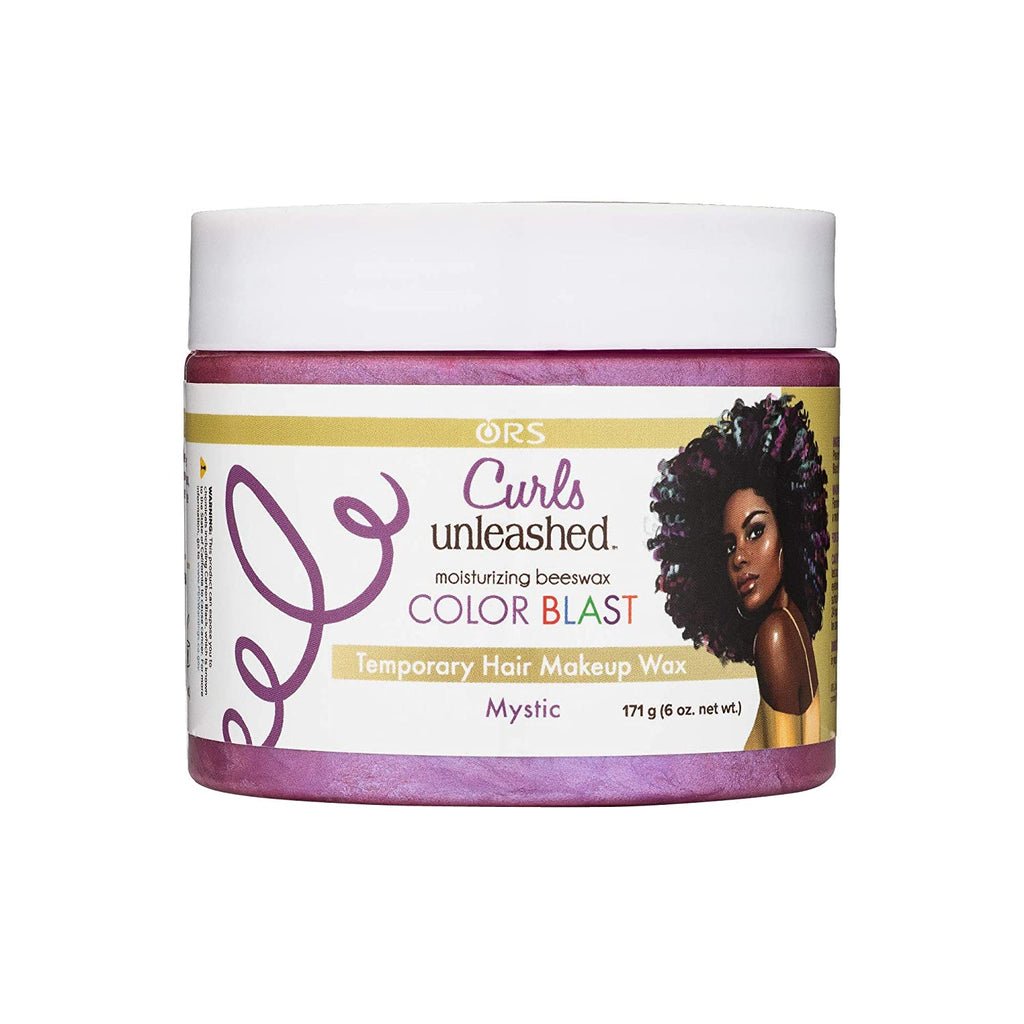 ORS CURLS UNLEASHED MOISTURIZING BEESWAX COLOR BLAST - MYSTIC 6OZ - Beautylicious Canada