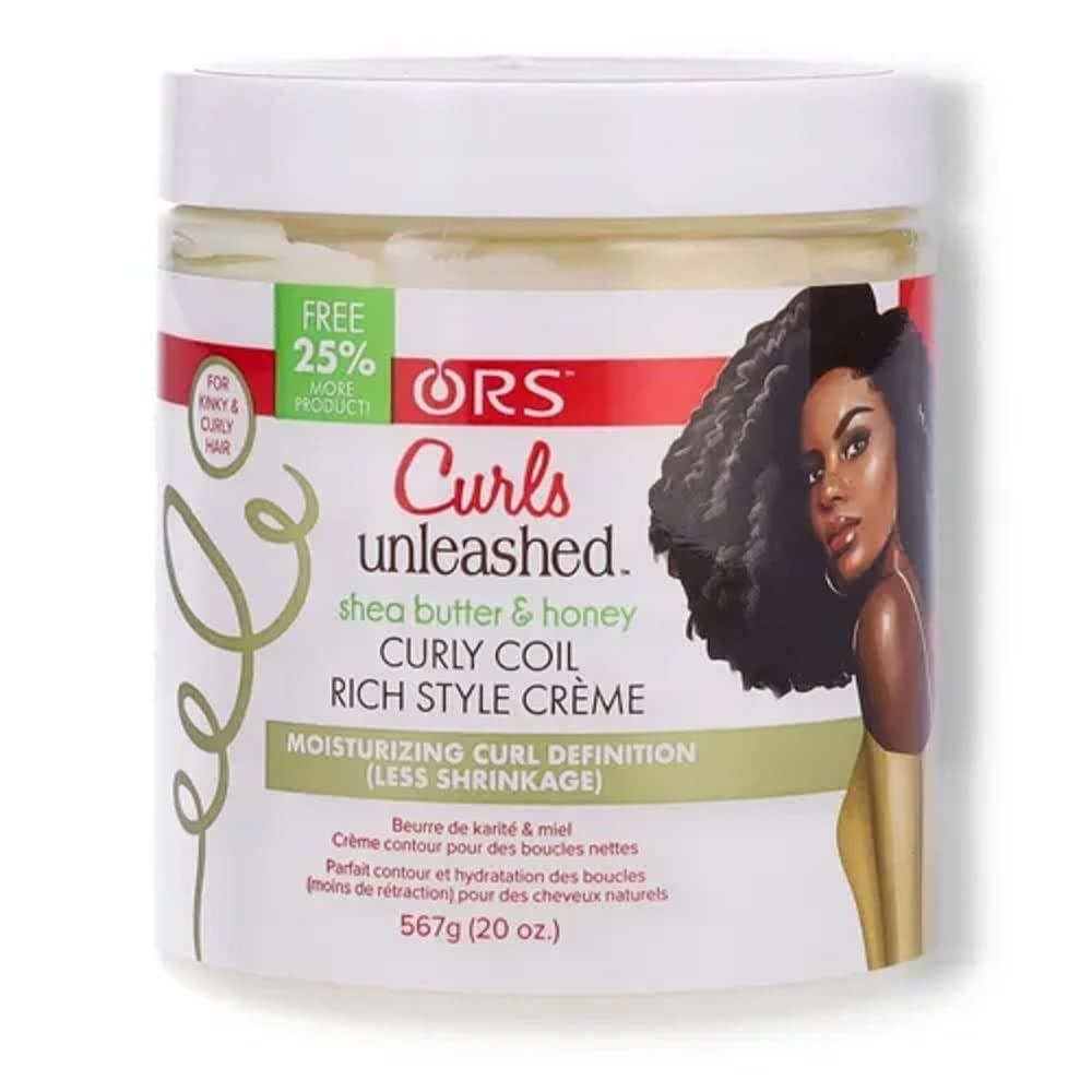 ORS CURLS UNLEASHED SHEA BUTTER & HONEY CURL DEFINING CREAM 20OZ - Beautylicious Canada