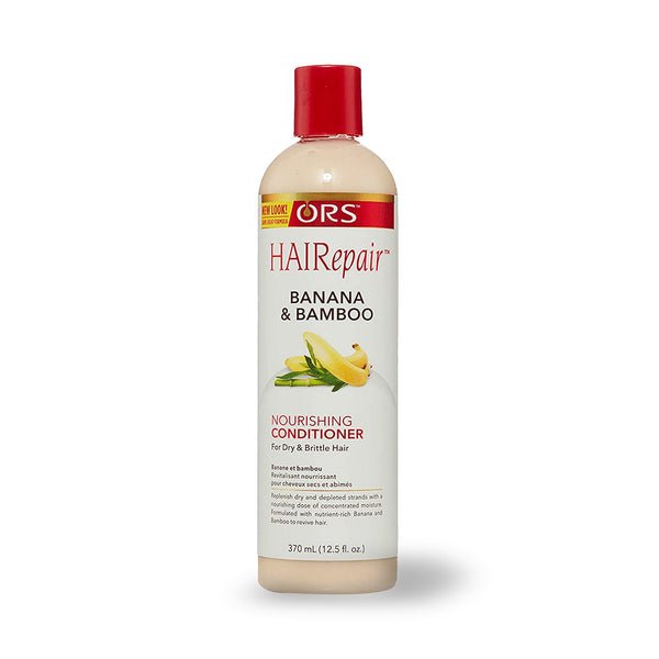 ORS HAIRepair Banana and Bamboo Nourishing Conditioner for Dry and Brittle Hair 12.5OZ - Beautylicious Canada