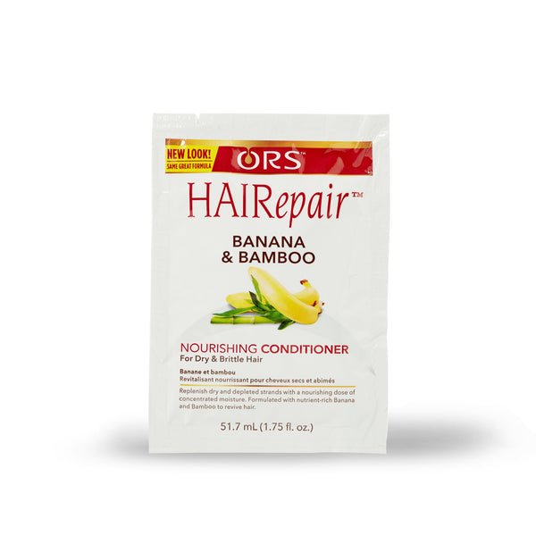 ORS HAIRepair Banana & Bamboo Nourishing Conditioner for Dry & Brittle Hair 1.7 oz - Beautylicious Canada