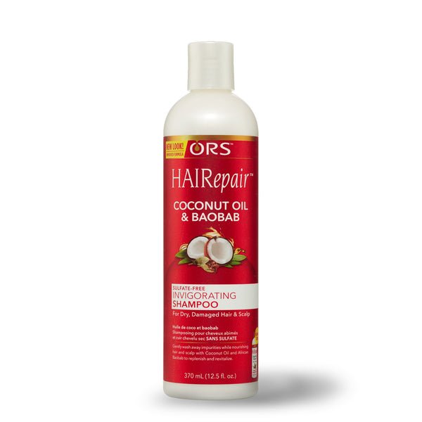 ORS HAIRepair Coconut Oil and Baobab Sulfate - Free Invigorating Shampoo 12.5 oz - Beautylicious Canada