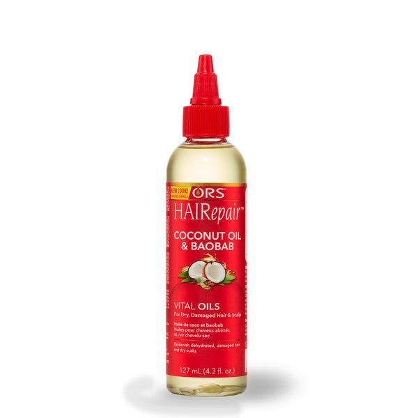 ORS HAIRepair Coconut Oil & Baobab Vital Oils for Dry, Damaged Hair and Scalp 4.3 oz - Beautylicious Canada
