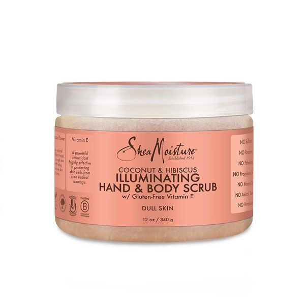 SHEAMOISTURE COCO & HIBSCUS HAND & BODY SCRUB 12OZ - Beautylicious Canada