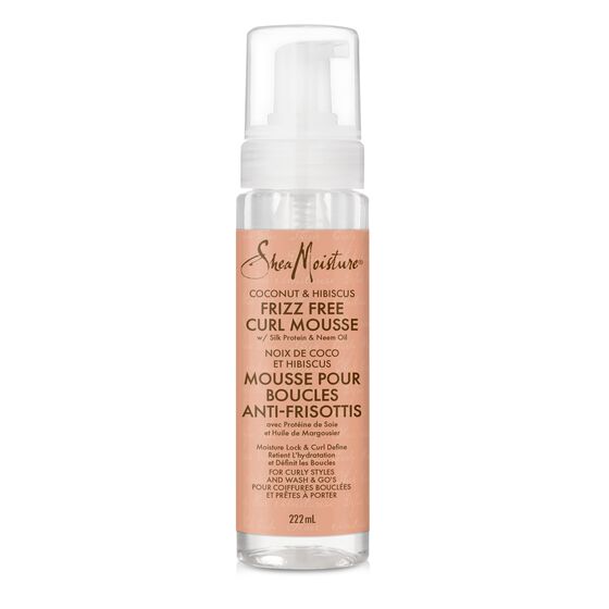 SHEAMOISTURE Coconut & Hibiscus Frizz - Free Curl Mousse 7.5OZ - Beautylicious Canada