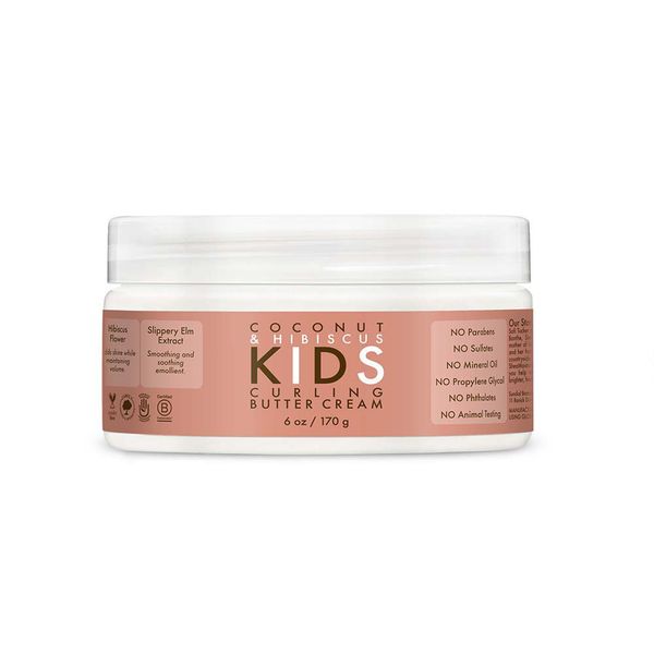 SHEAMOISTURE Coconut & Hibiscus Kids Curling Butter Cream 6OZ - Beautylicious Canada
