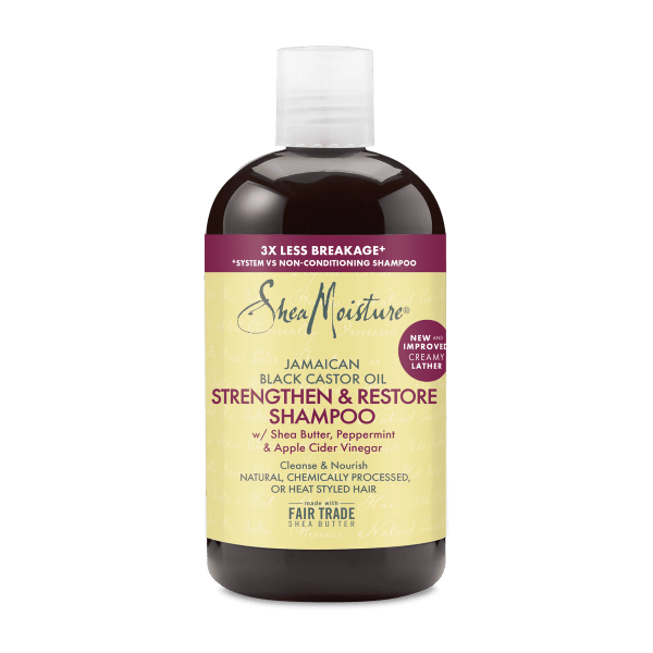 SHEAMOISTURE Jamaican Black Castor Oil Strengthen & Restore Shampoo 13 OZ - Beautylicious Canada