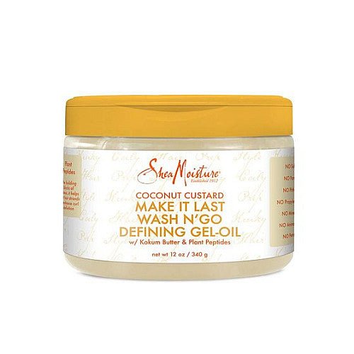 SHEAMOISTURE MAKE IT LAST WASH N' GO DEFINIG GEL - OIL 12OZ - Beautylicious Canada