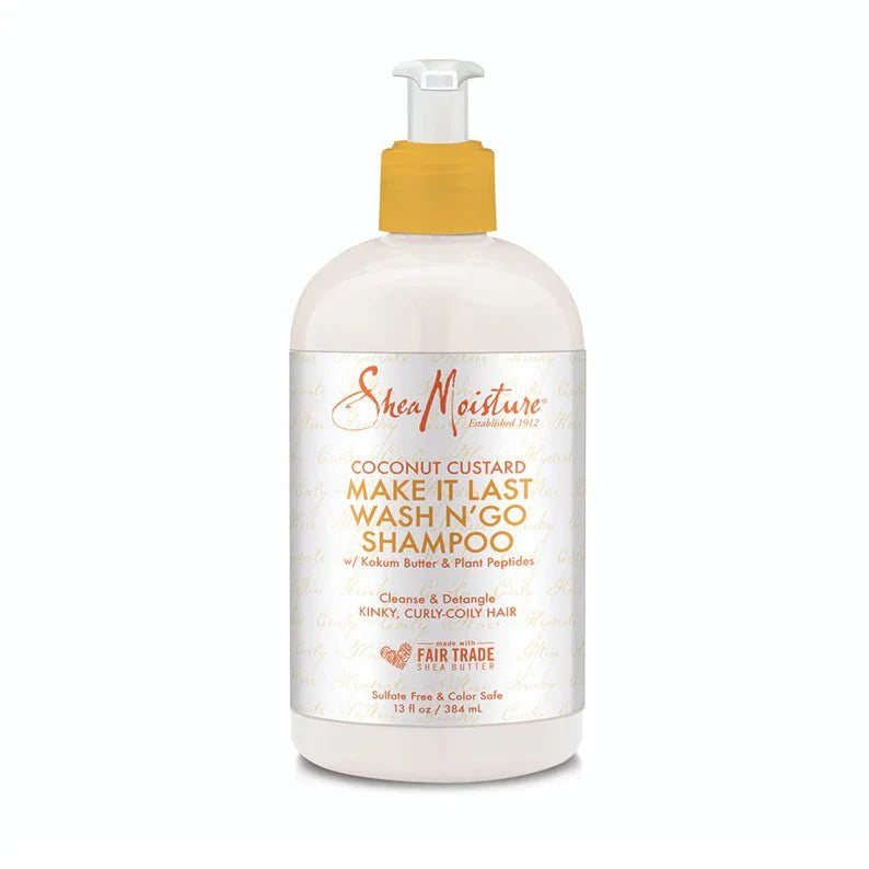 SHEAMOISTURE MAKE IT LAST WASH N' GO SHAMPOO 13OZ - Beautylicious Canada
