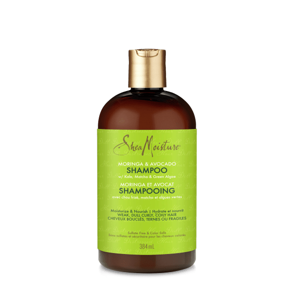 SHEAMOISTURE Moringa & Avocado Power Greens Shampoo 13OZ - Beautylicious Canada