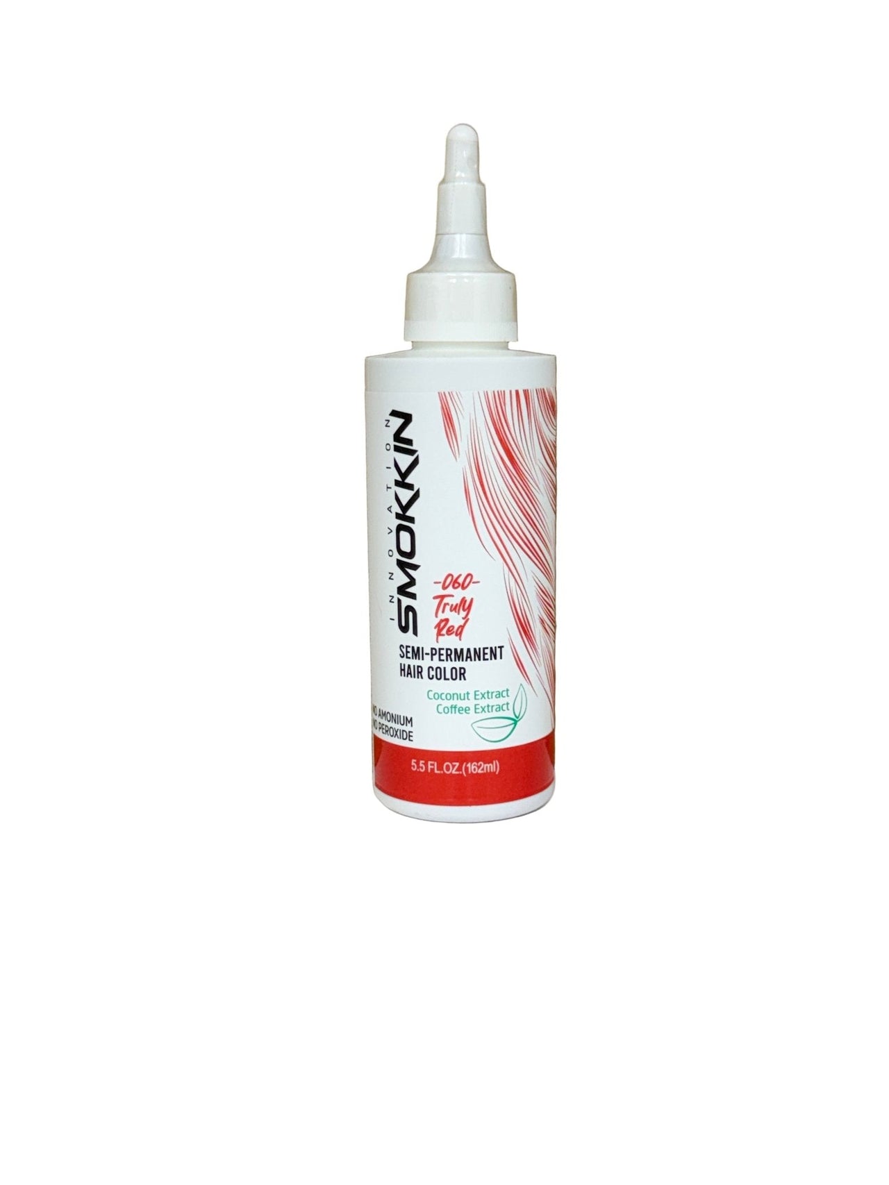 SMOKKIN SEMI - PERMANENT HAIR COLOR 60 TRULY RED 5.5OZ - Beautylicious Canada