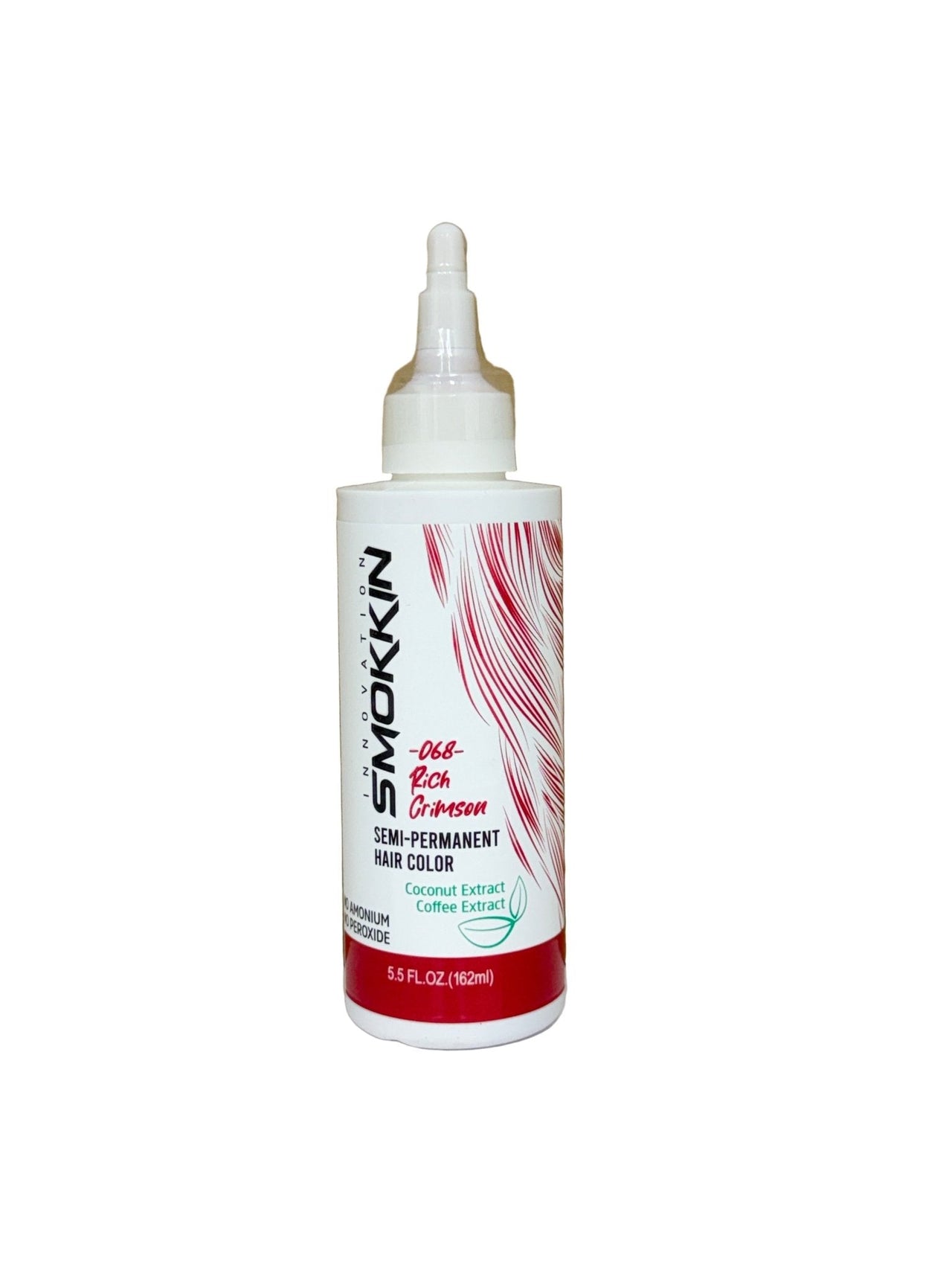 SMOKKIN SEMI - PERMANENT HAIR COLOR 68 RICH CRIMSON 5.5OZ - Beautylicious Canada