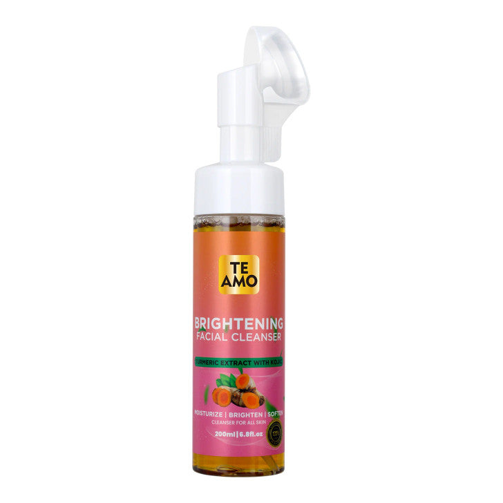 Teamo brightening facial cleanser