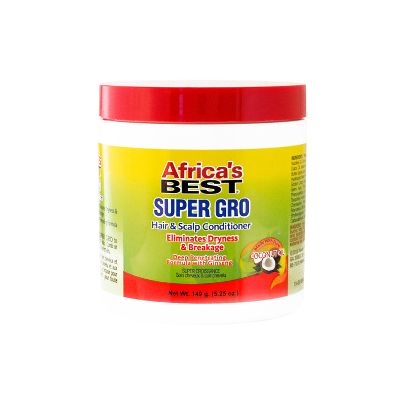 Africa`s BEST SUPER GRO HAIR&SCALP CONDITIONER  5.25 Oz