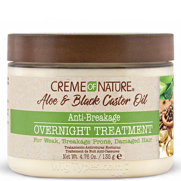 CREME OF NATURE anti breakage over night treatment 4.76OZ