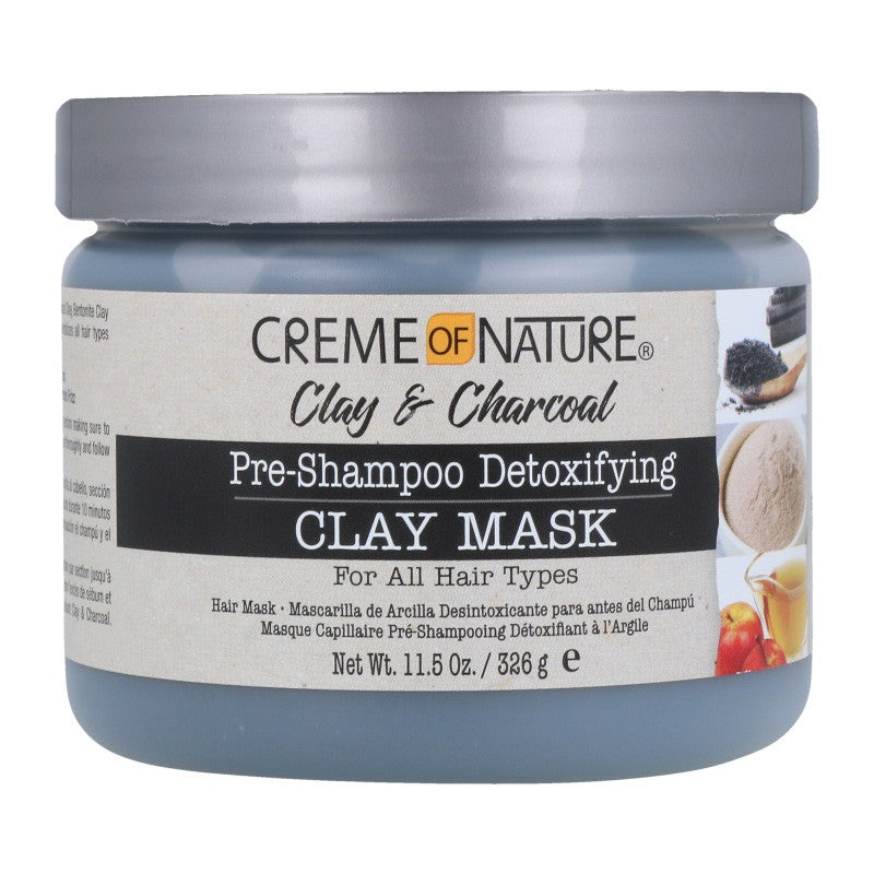 CREME OF NATURE pre_shampoo detoxifying clay mask