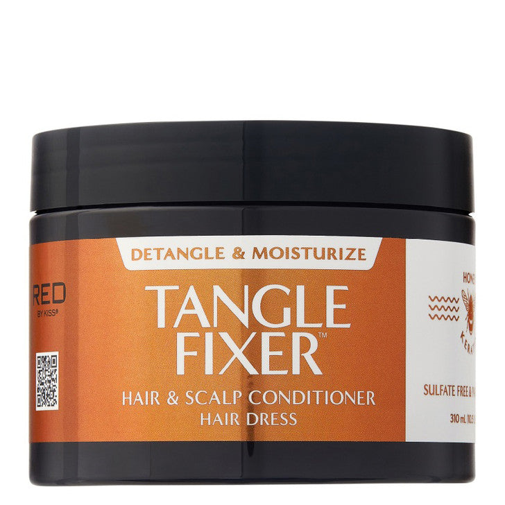 RED BY KISS DETANGLE & MOSTURIZE TANGLE FIXER HAIR DRESS  10.5 Oz