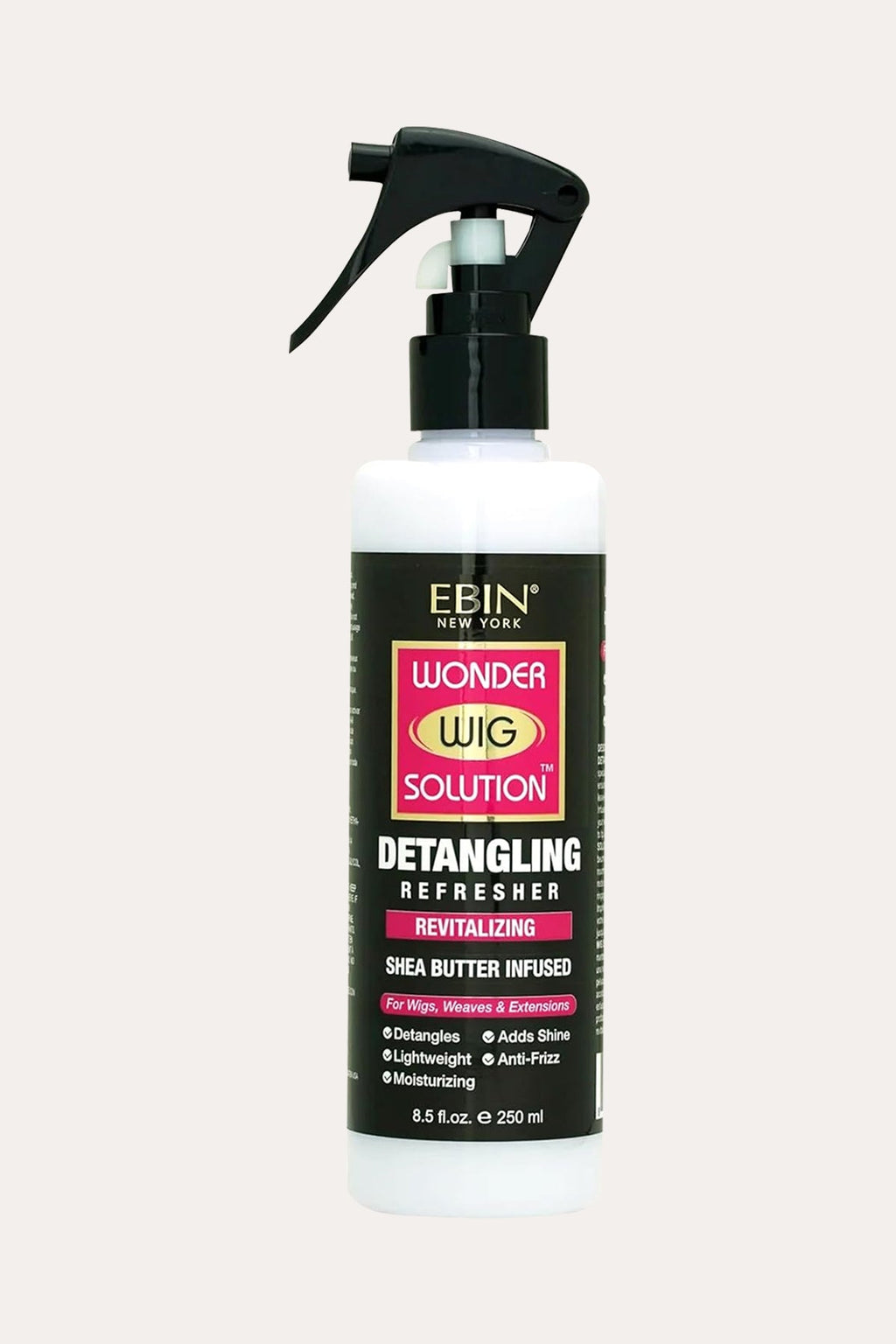 EBIN NEW YORK WONDER SOLUTION DETANGLING REVITALIZING  8.5 Oz