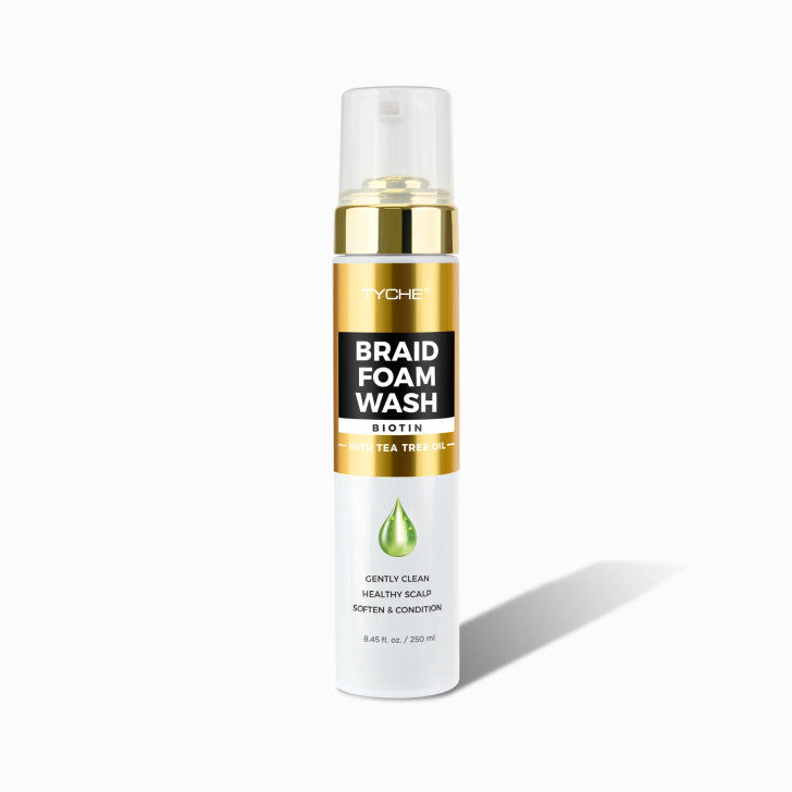 TYCHE BRAID FOAM WASH BIOTIN WITH TEA TREE OIL 8.45 Oz