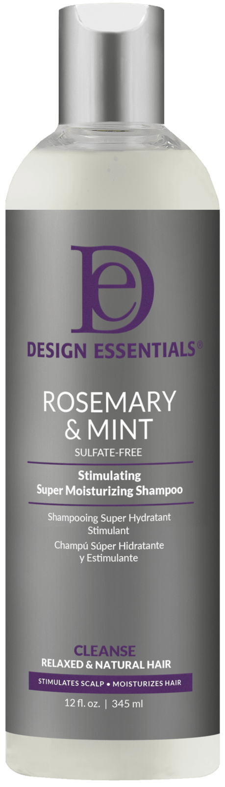 DESING ESSENTIALS ROSEMARY&MINT stimulating super moisturizing shampoo