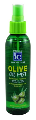 FANTASIA IC HAIR POLISHER OLIVE OIL MIST MOISTURIZING TREATMENT  6.Oz