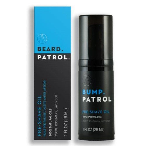 PUMP.PATROL PRE SHAVE OIL HUILE PRE_RASAGE/ACEITE ANTES AFEITAR  1.Oz