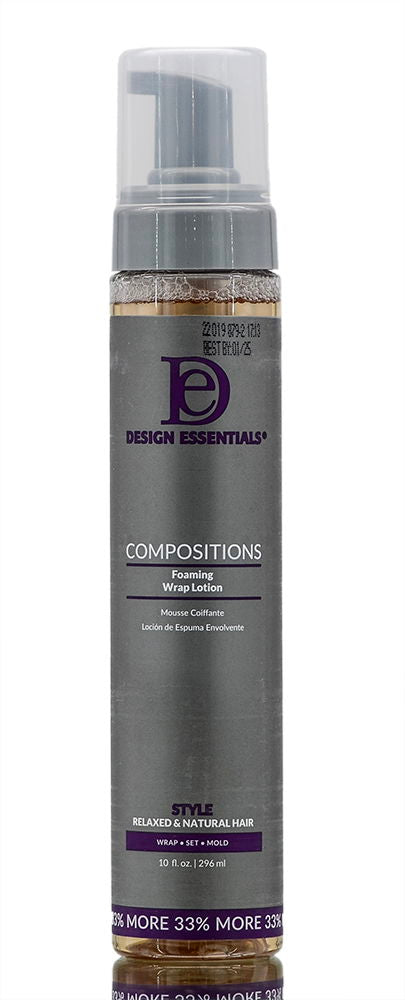 DESIGN ESSENTIALS COMPSITIONS foming warp lotion  mousse coiffante