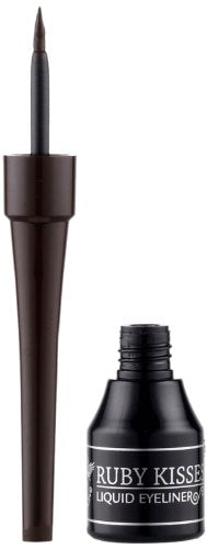 RUBY KISSES LIQUID EYELINER DELINEADOR  CHOCOLATE   0.10 Oz