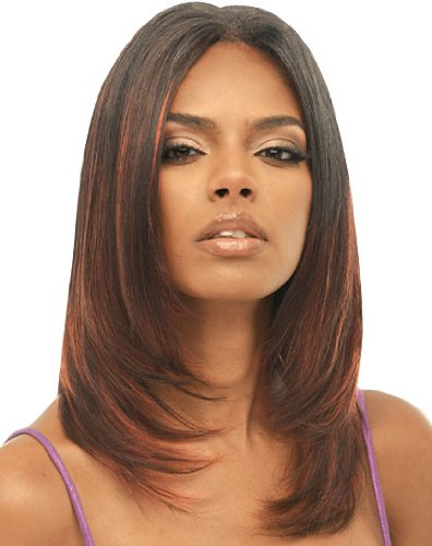 JANET COLLECTION HUMAN HAIR NATURAL PERM YAKY 8" COLOR 4 MEDIUM BROWN  4.5 Oz