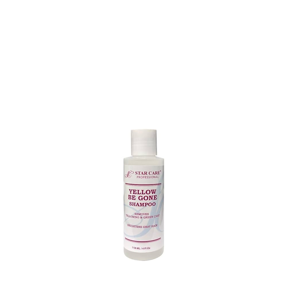 Star care yellow be gone shampoo removes