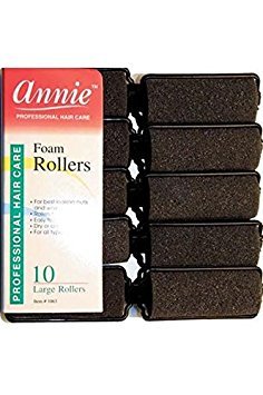 ANNIE FOAM ROLLERS /RULOS 6  1 1/2" JUMBO   1.0 Oz