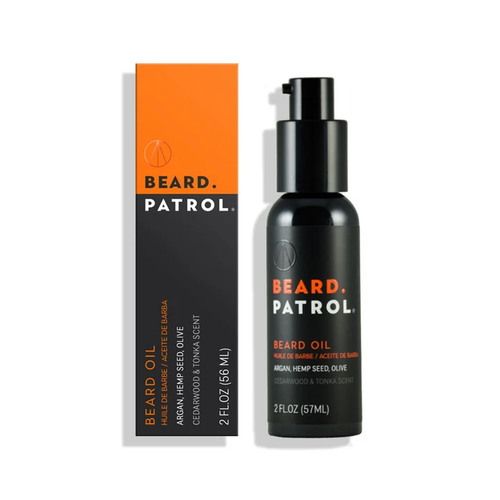 BEARD PATROL BEARD OIL CEDARWOOD & TONKA SCENT 2.Oz