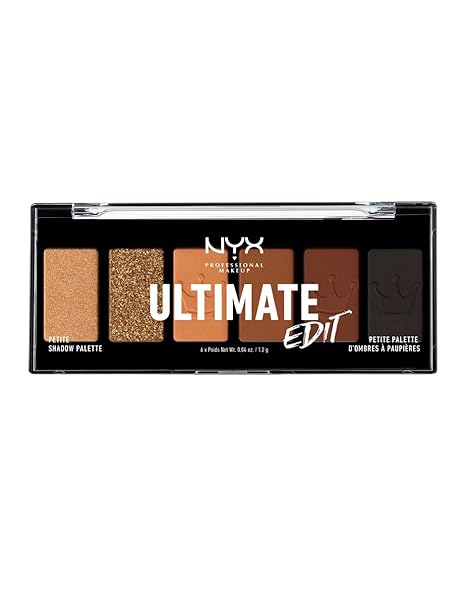 NYX ULTIMATE EDIT PETITE SHADOW PALETTE ULTIMATE QUEEN USPP08   0.02 Oz