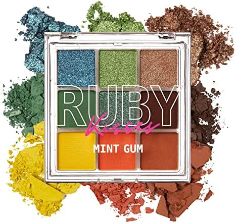 RUBY KISSES PALETTE MINT GUM RMPS13D  0.045 Oz