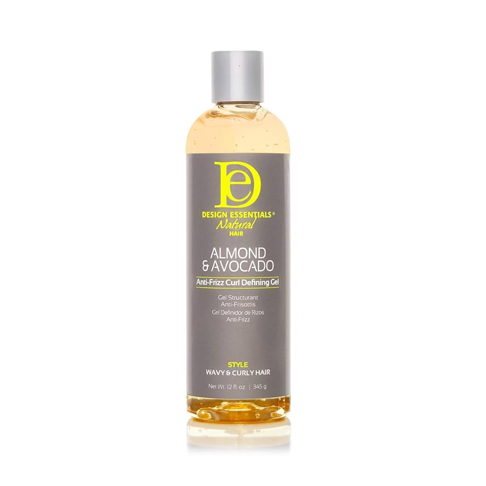 DESIGN ESSENTIALS ALMOND & AVOCADO curl defining gel