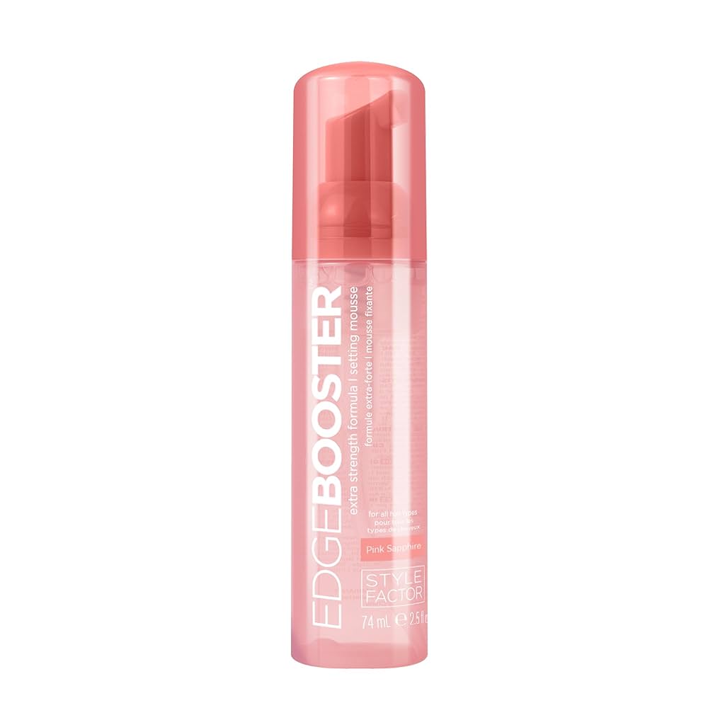 EDGE BOOSTER EXTRA STRENGTH FORMULA | SETTING MOUSSE PINK SAPPHIRE  2.5 Oz