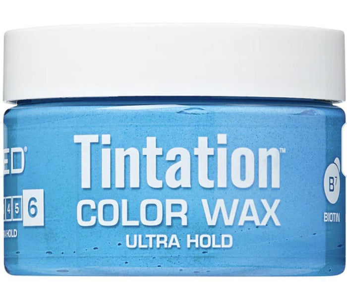 Red tintation color wax